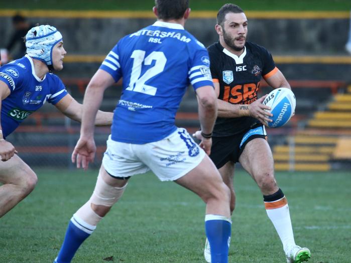 Robbie Farah plays reserve grade for West Tigers at Leichhardt Oval
