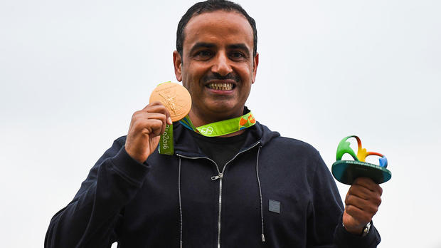 Fehaid Al-Deehani won the first ever Olympic gold medal by an independent athlete